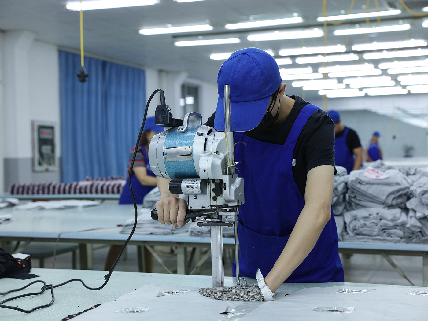 自社工場による一貫生産